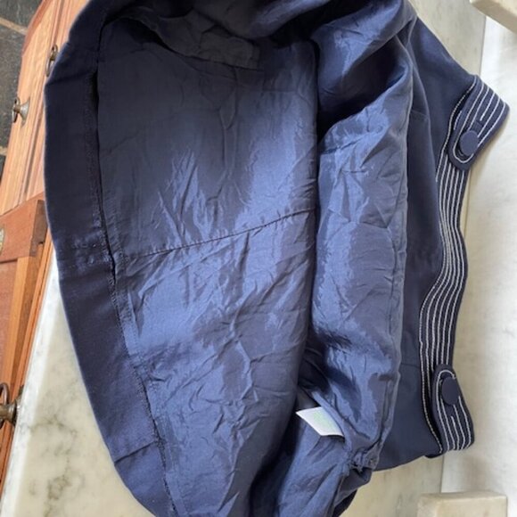 LILLY PULITZER Navy Button Accent 8 Panel Skirt Pink Label 4 - Picture 11 of 16